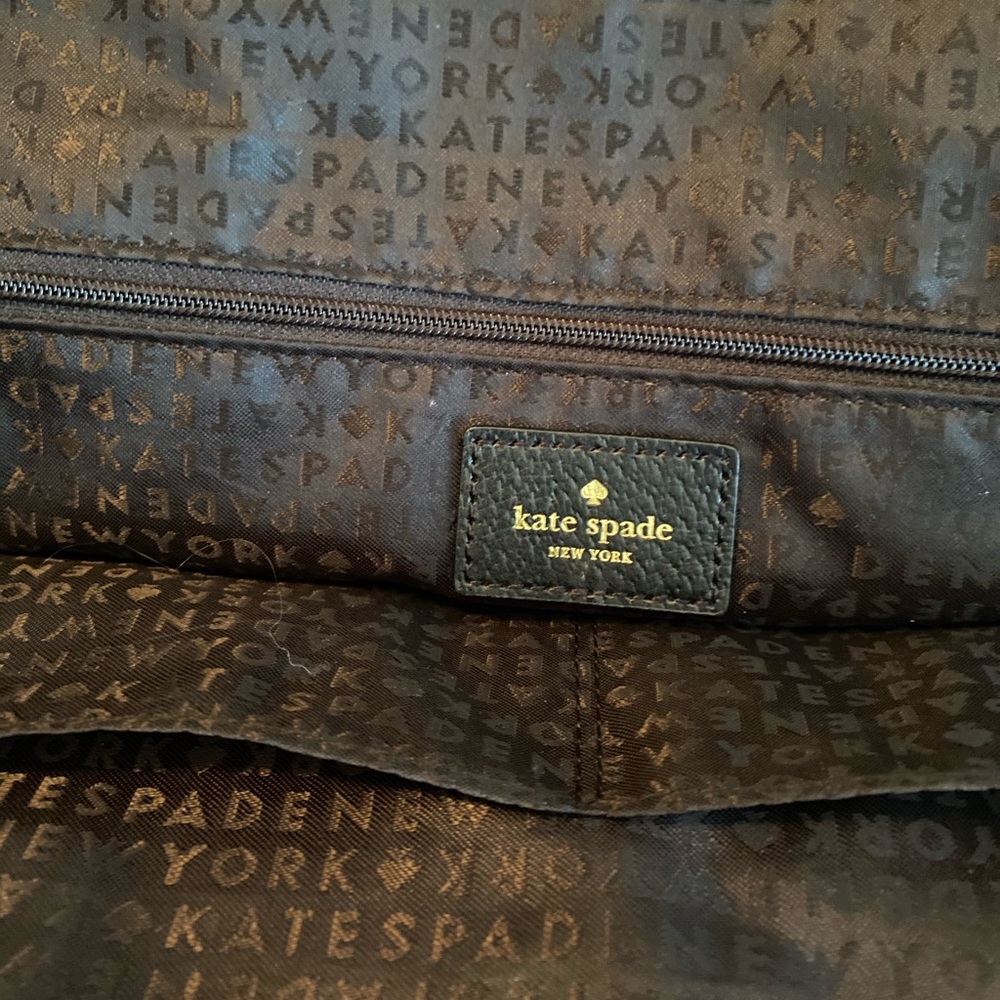 Black and white leather Kate spade purse - Picture 9 of 15